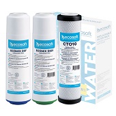 Улучшенный набор картриджей Ecosoft CRV3ECO для проточных фильтров - фото