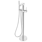 Смеситель для ванной напольный FERRO FIESTA BFI11F - фото