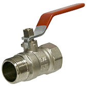 Кран шаровый с редуцированным проходом IVR 3/4'' ВН Everfirst 911 (арт51) - фото