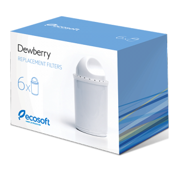 Картридж для фільтра глечика Ecosoft Dewberry P6 (6 шт) (CRVK6DEWBECO) - фото