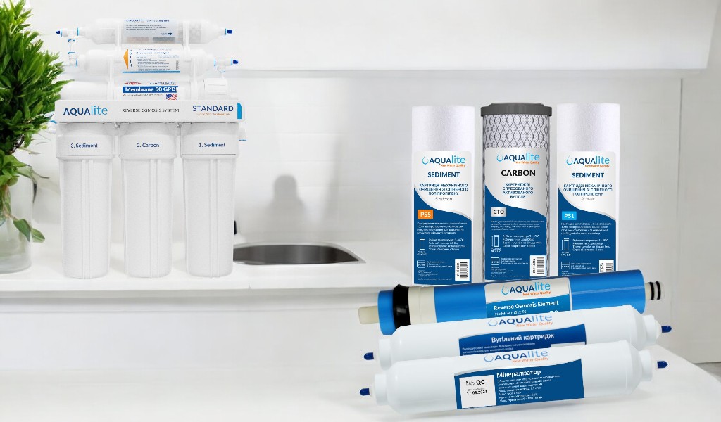 Aqualite RO-6 replacement set Aqualite RO-6 replacement set