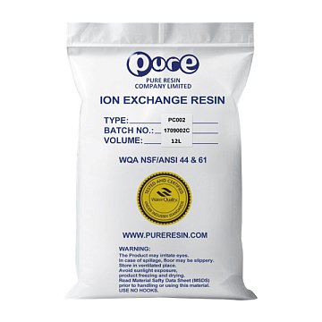 Ионообменная смола Pure Resin PC002 (катионит) 12,5л - фото