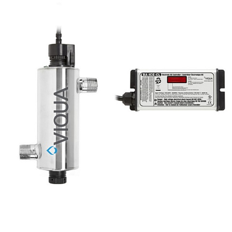 УФ установка для обеззараживания воды VIQUA HOME VH150/2 32Вт G3/4'' 0,8-2,7м3/час 40°C 8bar (ультрафиолетовая лампа) - фото