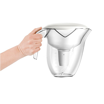 Фільтр-глечик Ecosoft Nemo (перлинний) 3.0/1.8л FMVNEMOWECO - фото