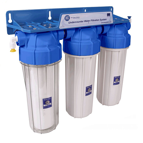 Проточний фільтр питної води Aquafilter FP3-K1N під кухонну мийку з краном питної води - фото