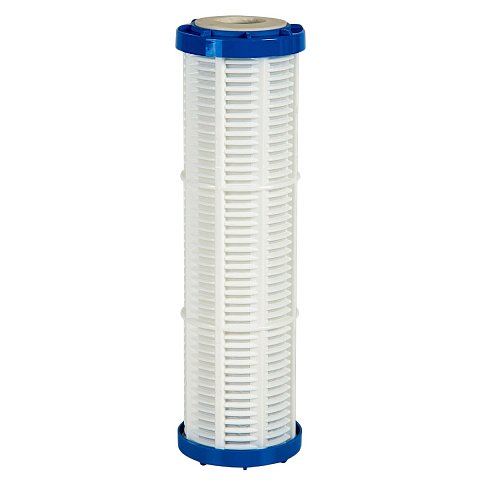 Картридж промывной многоразовый Aquafilter FCPNN100M Ø60x252мм 100mcr 45°C (очистка от механических примесей) - фото