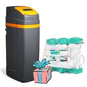 Фильтр обезжелезивания и умягчения воды Ecosoft Titanium Gold 370 FK1235CABCEMIXCOR + Подарок! Ecosoft Aquacalcium - фото