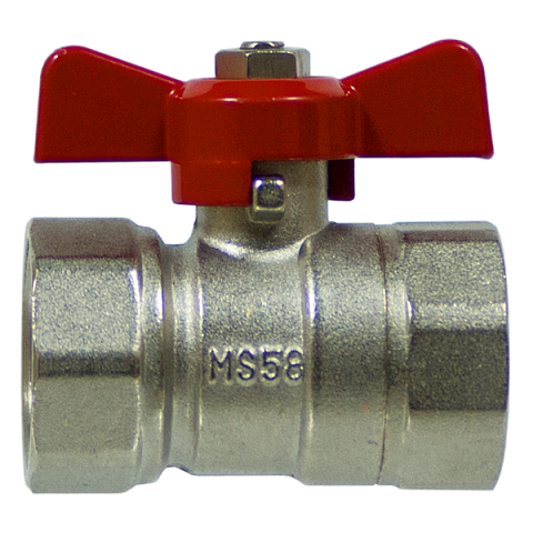 Кран кульовий IVR 3/4'' ВВ PN25 (арт.52) - фото