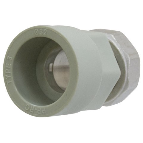 Муфта с накидной гайкой KAS d32х1''ВР (9630007) - фото