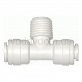 Тройник 4МВТ44 1/4'' Ø6мм (трубка-резьба-трубка) - фото