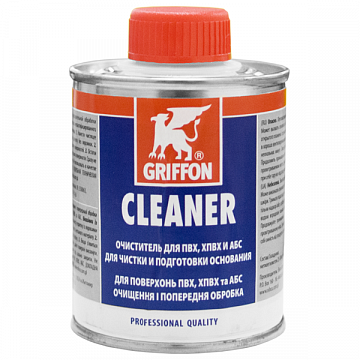 Обезжириватель для труб ПВХ/ХПВХ Griffon Cleaner 125 мл - фото