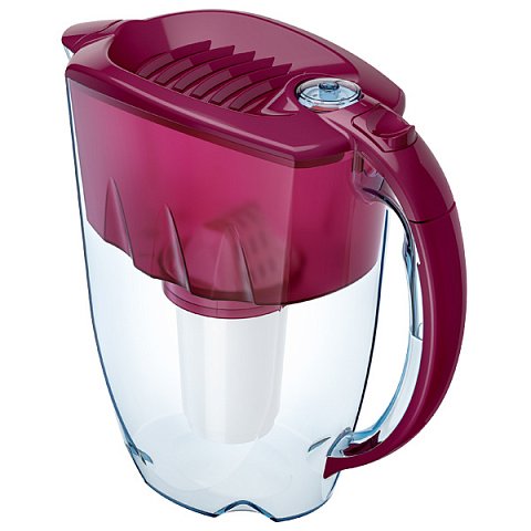 Фильтр-кувшин Аквафор Престиж А5 (вишневый) - фото