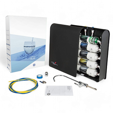 Проточний фільтр питної води Aquafilter EXCITO-B з капілярною мембраною в закритому корпусі з краном питної води - фото