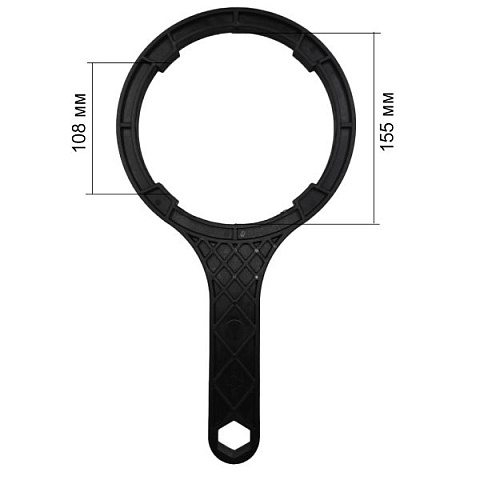Пластиковый ключ для фильтра Atlas Filtri SPANNER DP BIG BLU RB7403018 - фото
