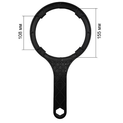 Пластиковий ключ для фільтру Atlas Filtri SPANNER DP BIG BLU RB7403018 - фото