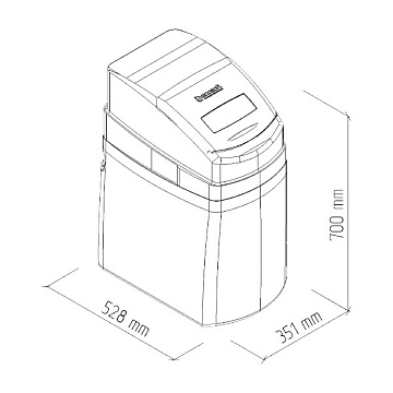 Фильтр обезжелезивания и умягчения воды Ecosoft FK1018CABCEMIXC - фото
