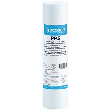 Картридж поліпропіленовий Ecosoft PP5 Ø60x250мм 5mcr 45°C (CPV25105ECO) - фото