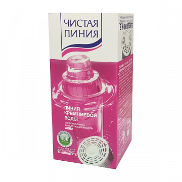Картридж для фільтра глечика Чиста Лінія АКВА (без мінералізатора) - фото