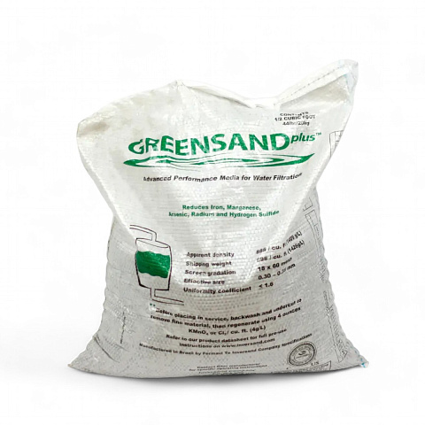 Загрузка для удаления железа и марганца Inversand Greensand Plus 20кг - фото