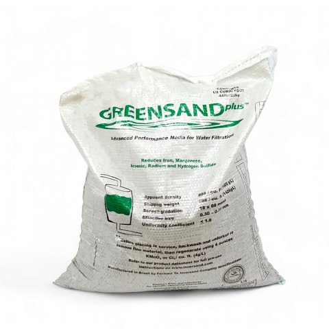 Загрузка для удаления железа и марганца Inversand Greensand Plus 20кг - фото