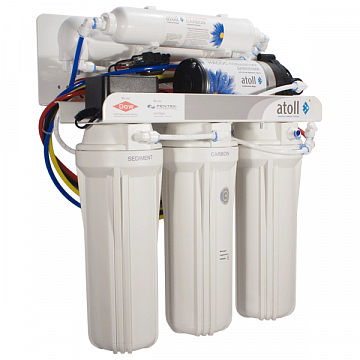 Фильтр обратного осмоса с помпой Atoll A-550E CP - фото