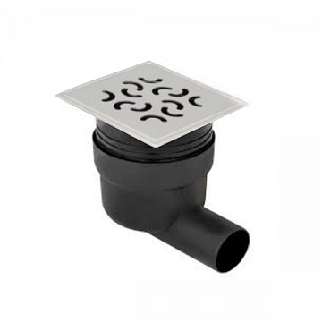 Душевой трап CAPRICORN Aqua Ambient ARCO 50 (угловой) - фото