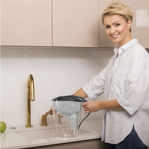 Фільтр-глечик Dafi ASTRA Classic 3л (чорний) - фото