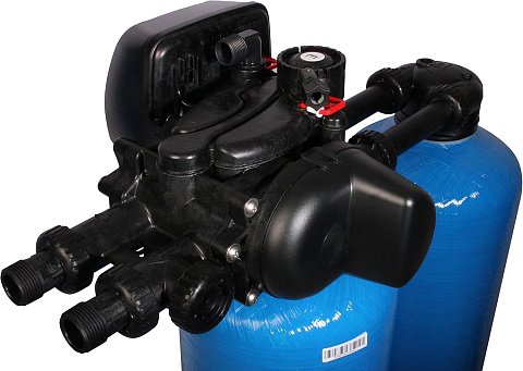 Клапан управления Clack WS1CI TWIN V1TT1CI 1'' 6.1м3/час (умягчение по времени и объему) - фото