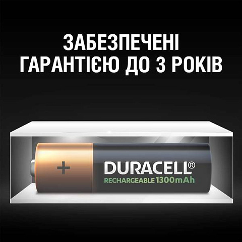 Аккумулятор Duracell Recharge AA 1300 мА·ч 4 шт - фото