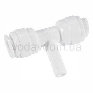 Тройник 4MST4(A4TR4) 1/4'' Ø6мм (трубка- стержень-трубка) - фото