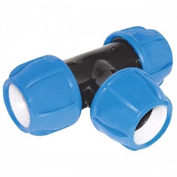 Тройник полиэтиленовый Supra d20 - фото