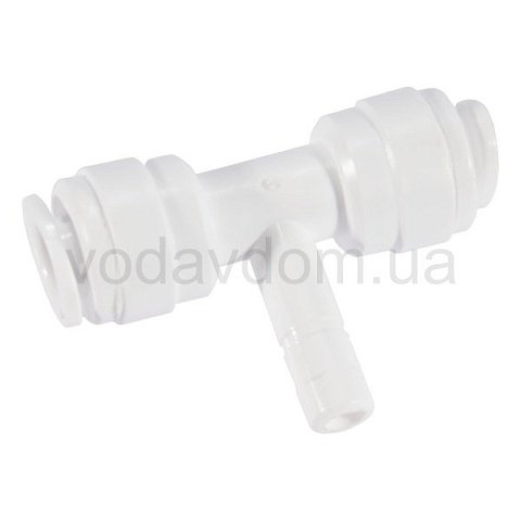 Трійник 4MST4 (A4TR4) 1/4'' Ø6мм (трубка- стрижень-трубка) - фото