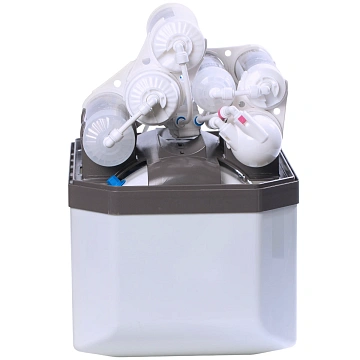 Система обратного осмоса Fil Tek ASUS RO-6P Detox 6-ти ступенчатая с помпой (металлический бак 2,2G, мембрана 80 GPD, кран модерн) - фото