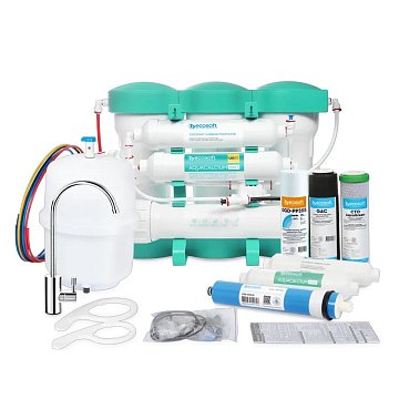 Фильтр обезжелезивания и умягчения воды Ecosoft Titanium Gold 370 FK1235CABCEMIXCOR + Подарок! Ecosoft Aquacalcium - фото