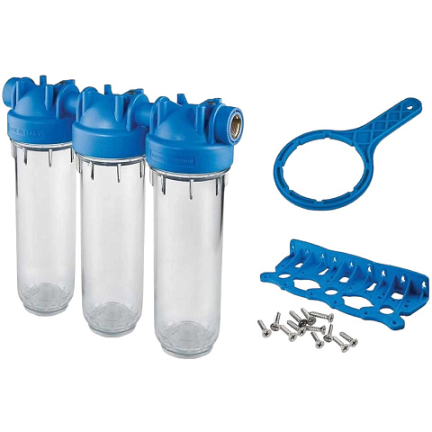Фільтр для води Atlas Filtri DP TRIO 10 1/2'' -OT-TS KIT ZA3300680 - фото