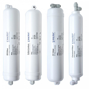 Набор картриджей Zepter Aqueena PRO COB-WT12/4 (12 месяцев) (WT-100-72, WT-100-73, WT-100-74, WT-100-75) - фото