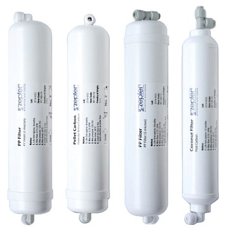 Набір картриджів Zepter Aqueena PRO COB-WT12/4 (12 місяців) (WT-100-72, WT-100-73, WT-100-74, WT-100-75) - фото