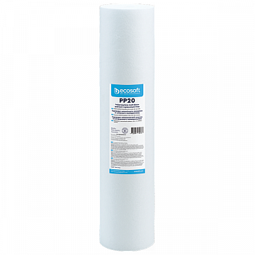 Картридж полипропиленовый Ecosoft PP20-20BB 20мкм (CPV452020ECO) - фото