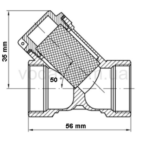 Фільтр грубої очистки Fado F11 1/2'' - фото