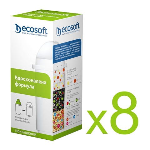 Змінний картридж для фільтра Наша вода (Ecosoft) CRVK (8шт) - фото