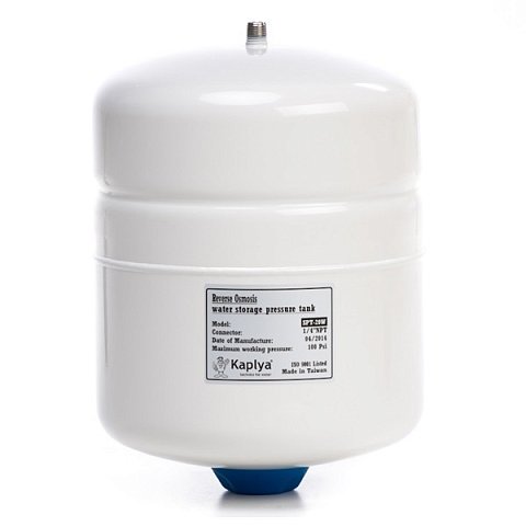 Бак для обратного осмоса Kaplya SPT-20W (5/3л) G1/4'', сталь - фото
