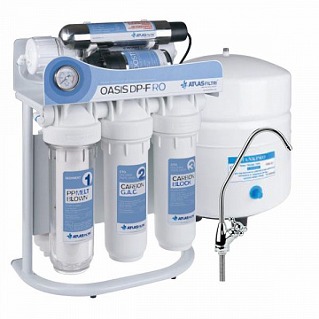 Фильтр обратного осмоса Atlas Filtri OASIS DP-F PUMP-UV RE6075360 - фото