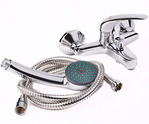 Смеситель для ванной с лейкой FERRO VASTO BVA11 - фото