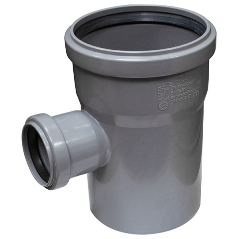 Рудекційний трійник Ostendorf ПП d110хd50 кут 87° (115420) - фото