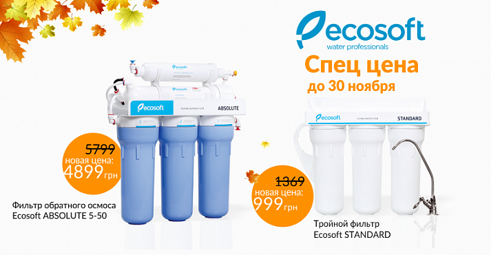 Акция! Скидки на продукцию Ecosoft! - фото
