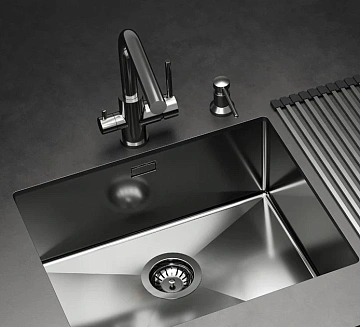 Кухонный смеситель трехпозиционный Aquasanita Akvaduo 2663 - 001 Chrome - фото