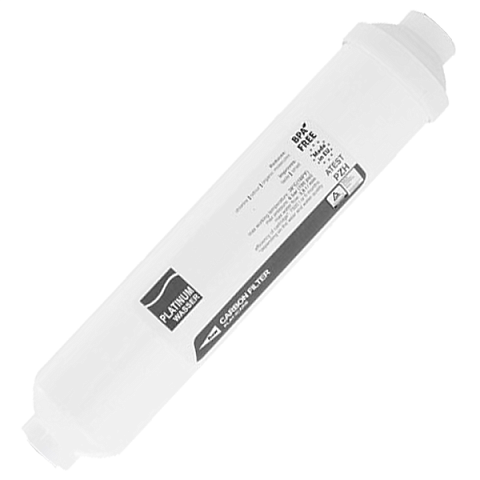 Угольный постфильтр Platinum Wasser PLAT-ICARB (трубка Ø6мм) - фото