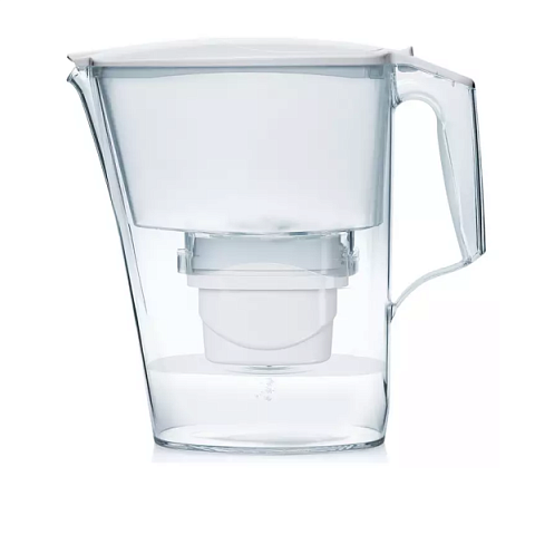Фільтр-глечик Aqua Optima Liscia (білий) + 4 картрижа - фото