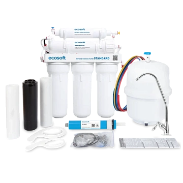 Фільтр зворотного осмосу Ecosoft Standard зі змішувачем Grohe Blue Pure StartCurve (MO55030592) - фото