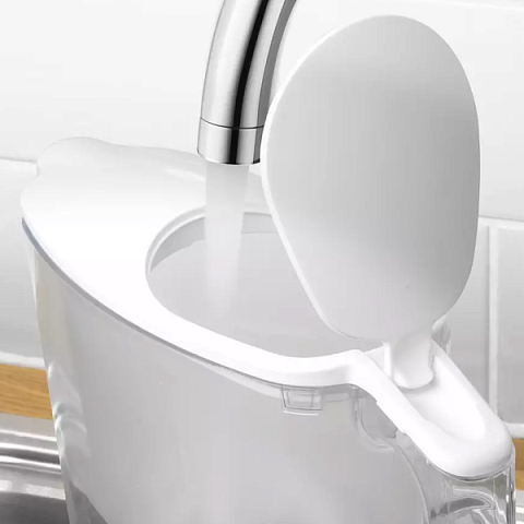 Фильтр-кувшин Aqua Optima Liscia (белый) + 4 картрижа - фото